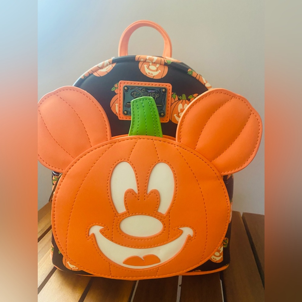 Mickey Halloween Loungefly Backpack -NEW